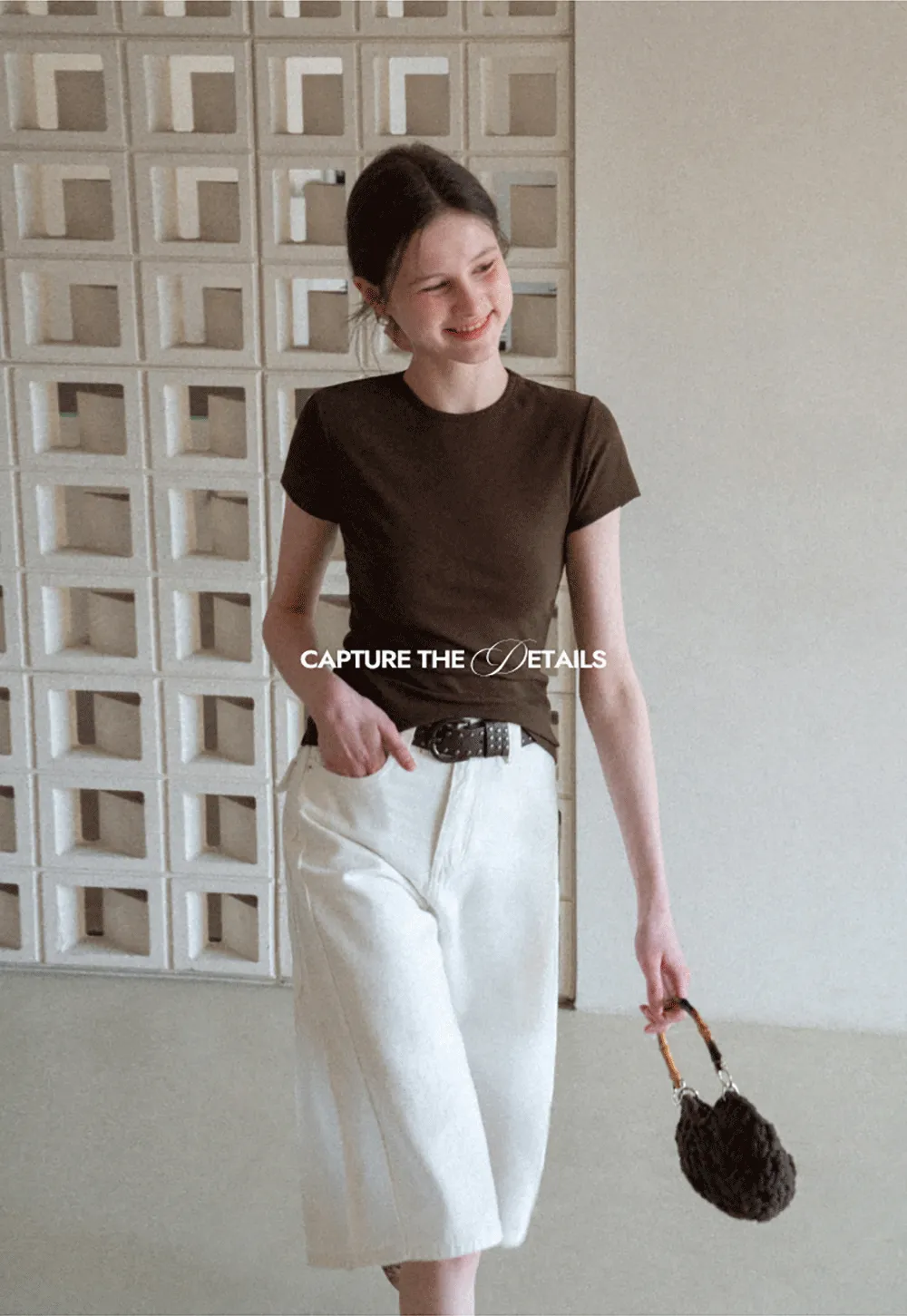 Slim Fit Short Sleeve Crew Neck T Shirt