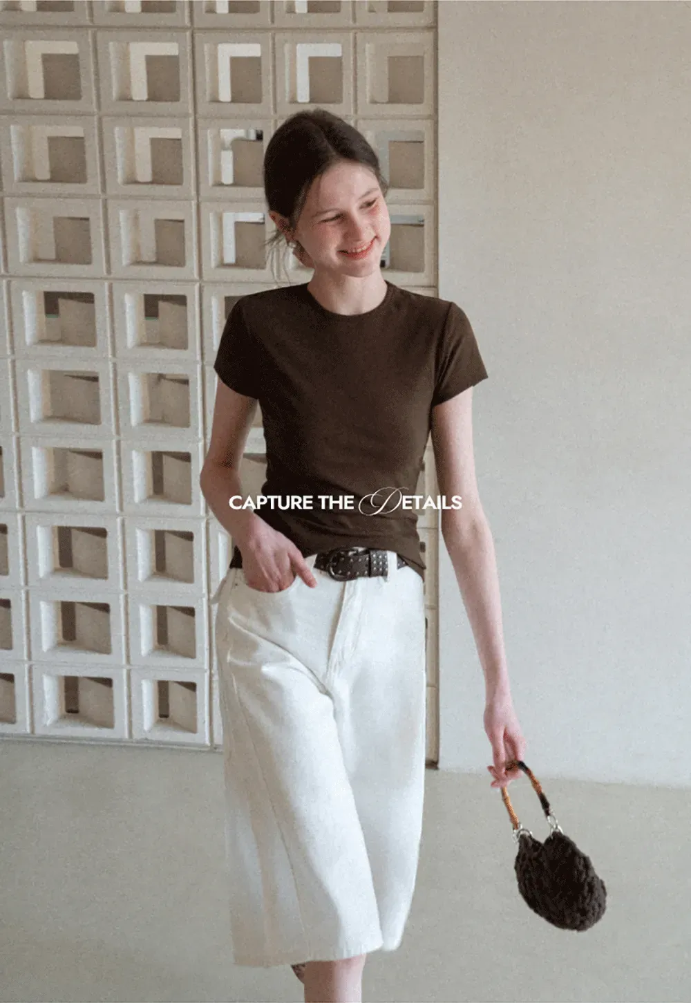 Slim Fit Short Sleeve Crew Neck T Shirt