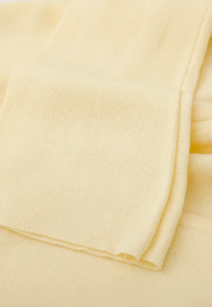 V neck long sleeve knit cardigan with open shoulders