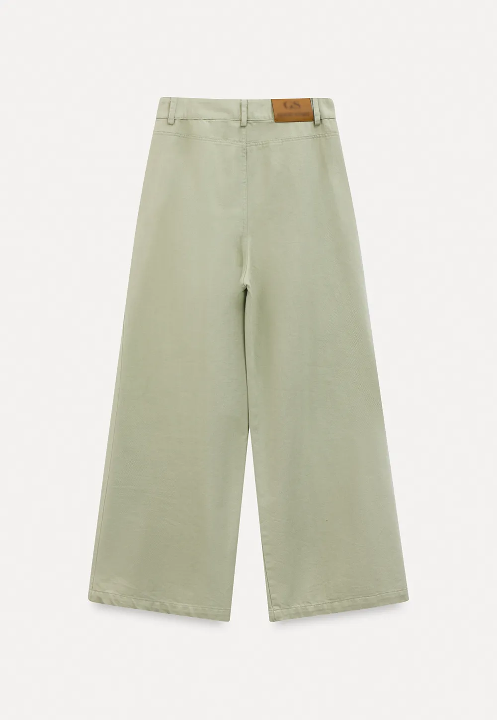 Wide Leg High Waist Casual Pants
