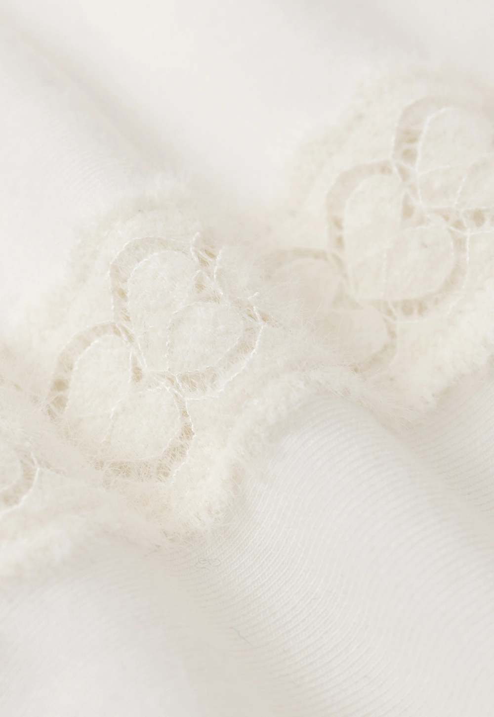 Women’s White Long Sleeve Turtleneck Top