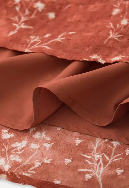 Floral Print Slip Dress with Thin Straps