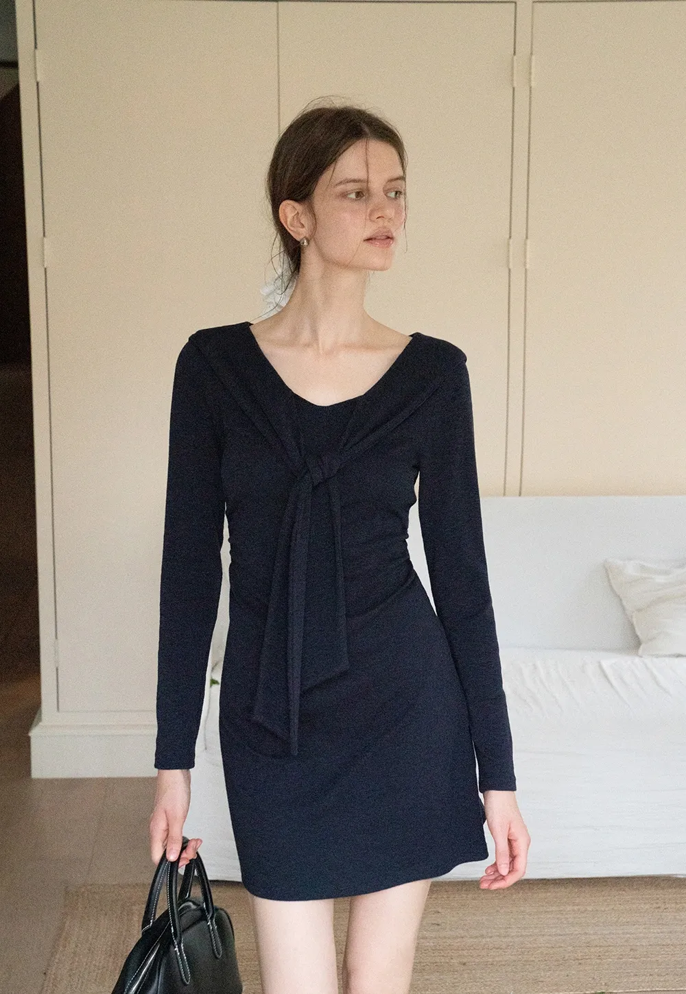 Elegant Bodycon Long Sleeve Dress