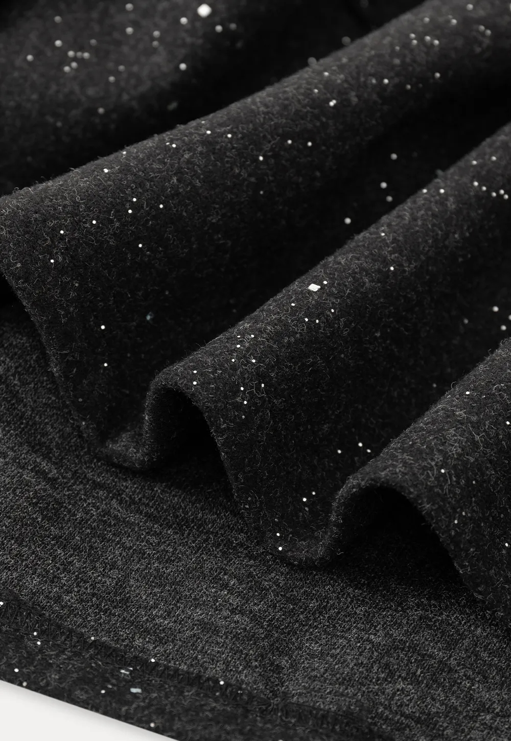 Sparkle Flare Skirt with Elastic Waist