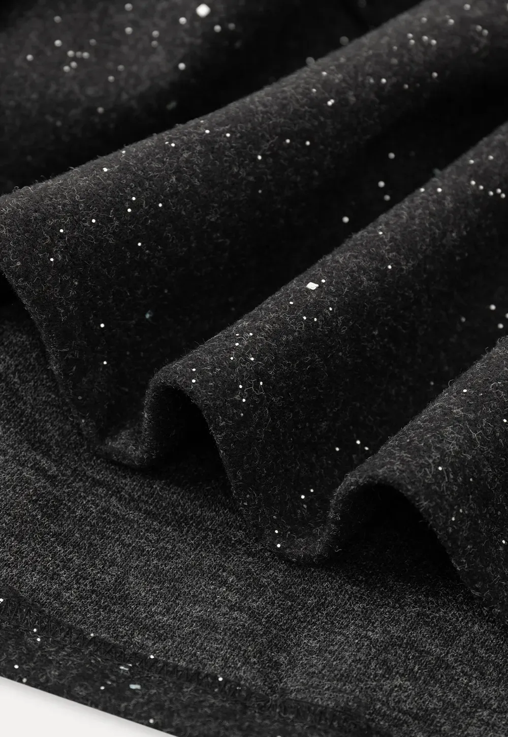 Sparkle Flare Skirt with Elastic Waist