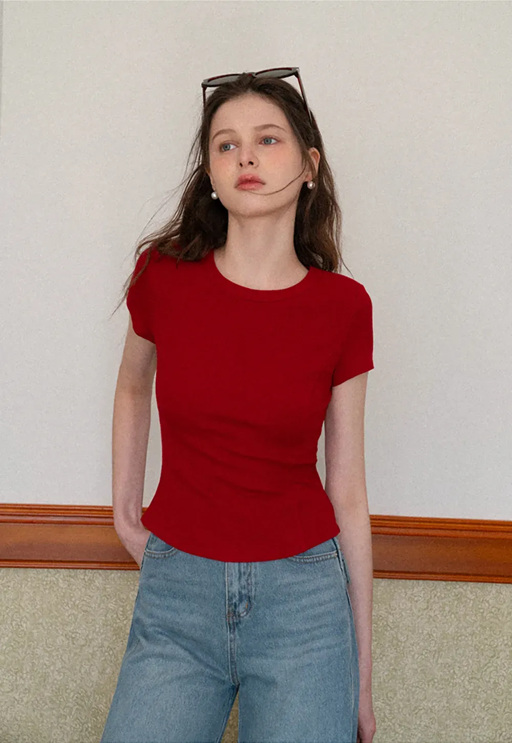 Short Sleeve Crew Neck T Shirt