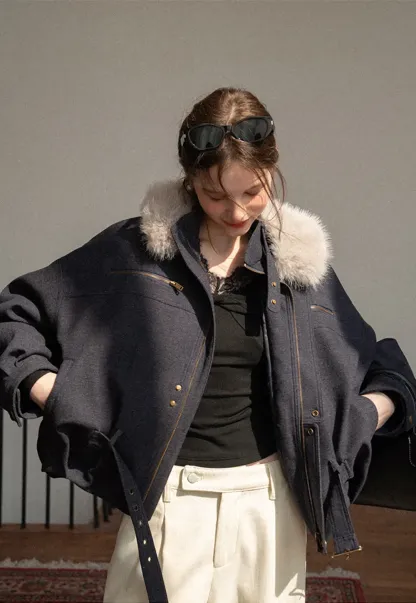 Elegant Black Lace-Trimmed Long Sleeve Top