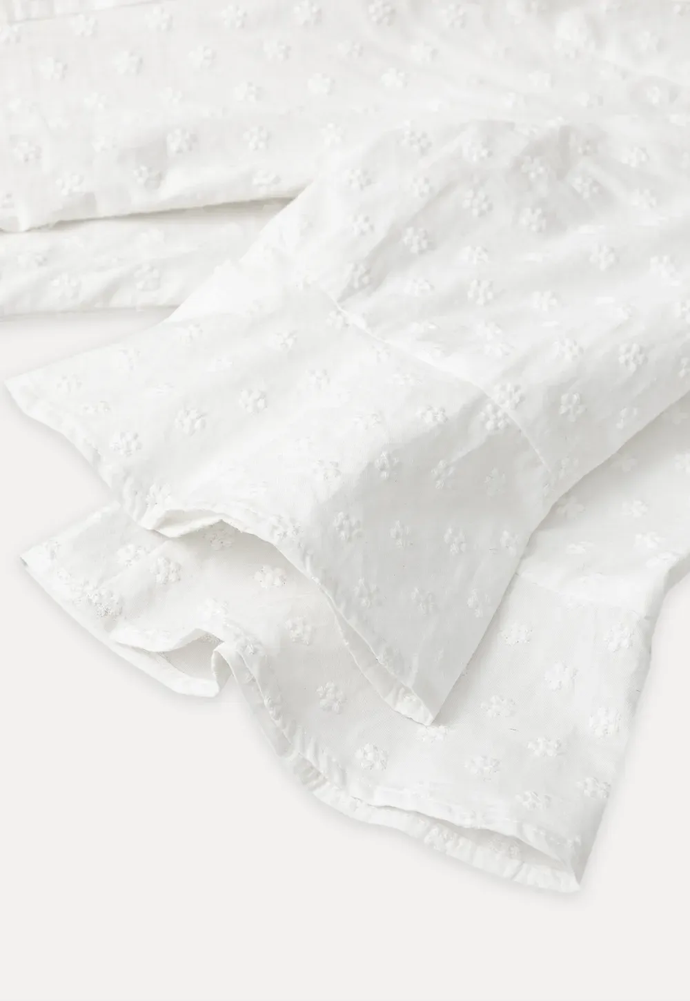 V neck blouse with lace trim and tie front