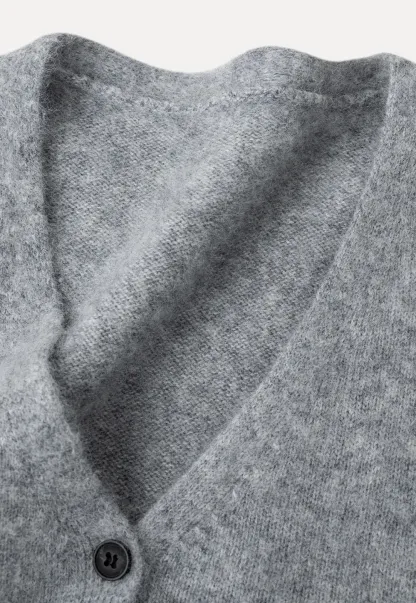 Ruffled Collar Knit Vest