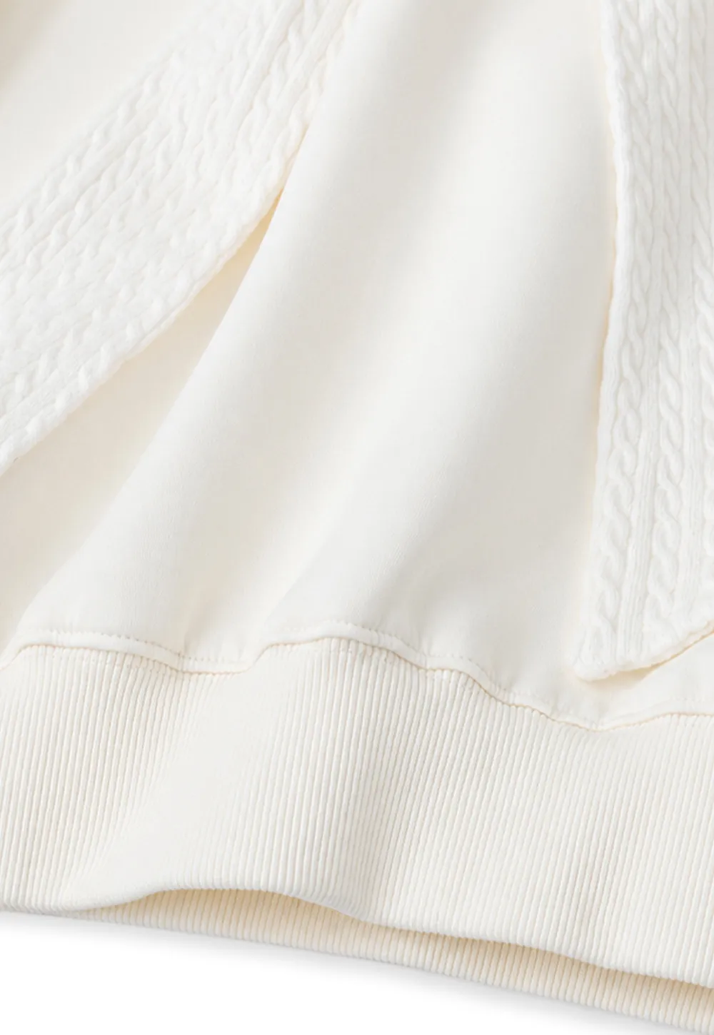 Off Shoulder Bow Front Knit Sweater