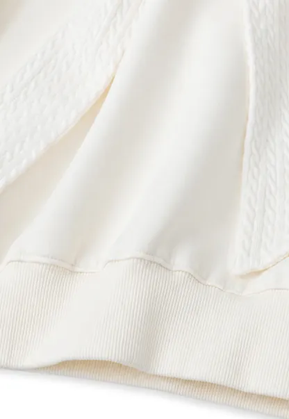 Off Shoulder Bow Front Knit Sweater