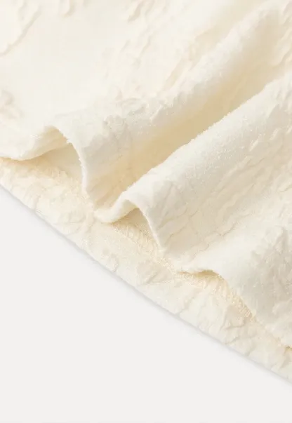 Textured Knit Top with Keyhole Neckline