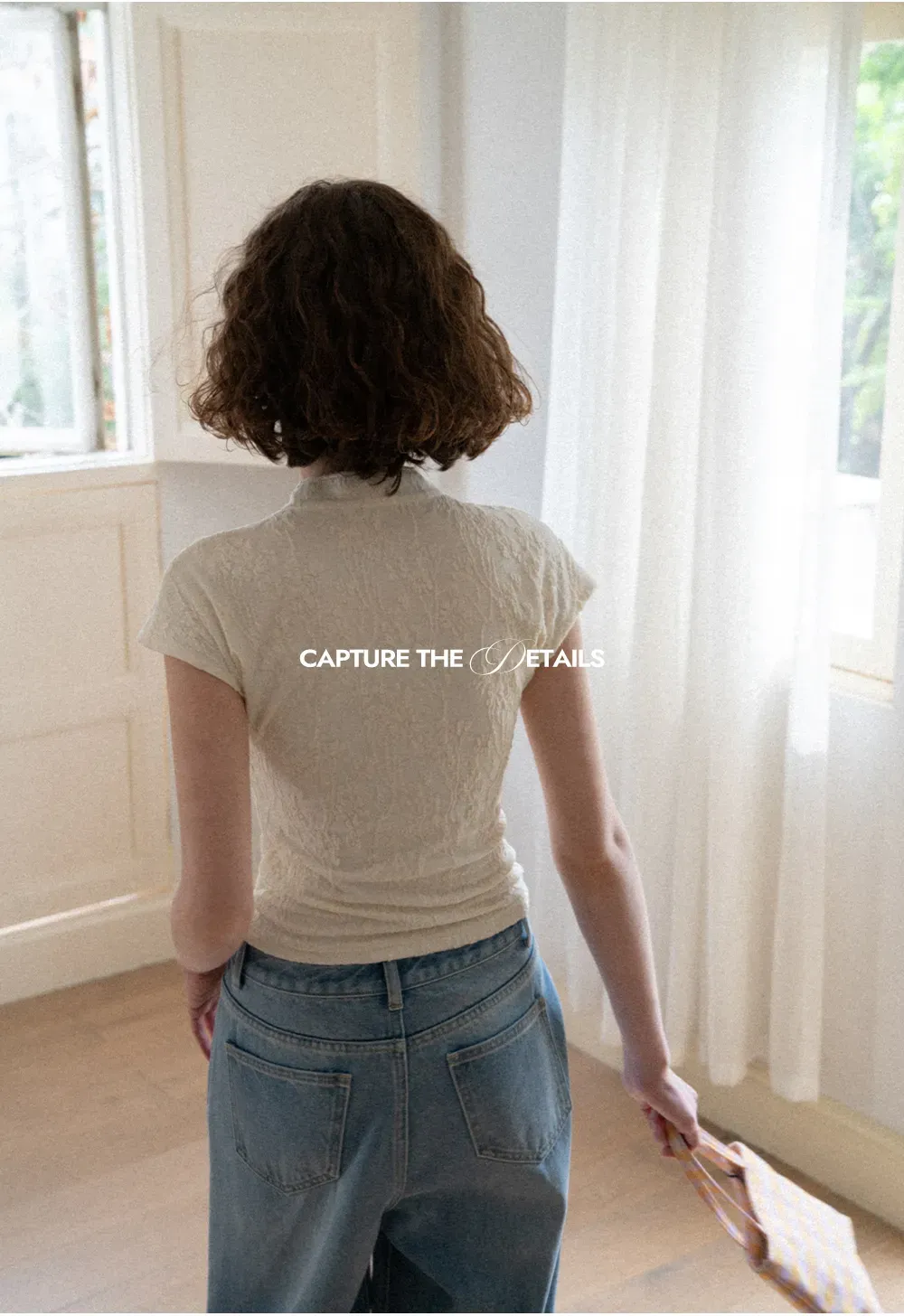 Textured Knit Top with Keyhole Neckline