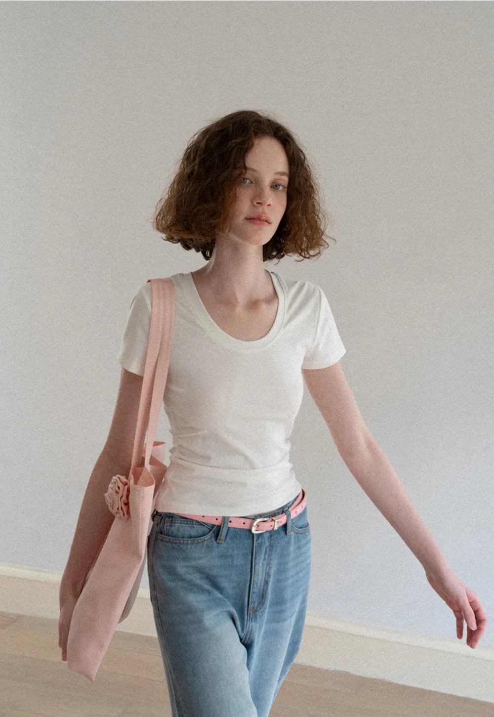 Slim Fit Crew Neck Short Sleeve Tshirt