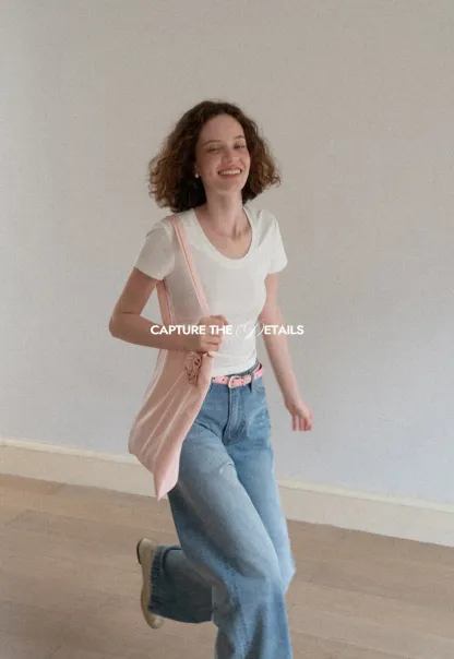 Slim Fit Crew Neck Short Sleeve Tshirt