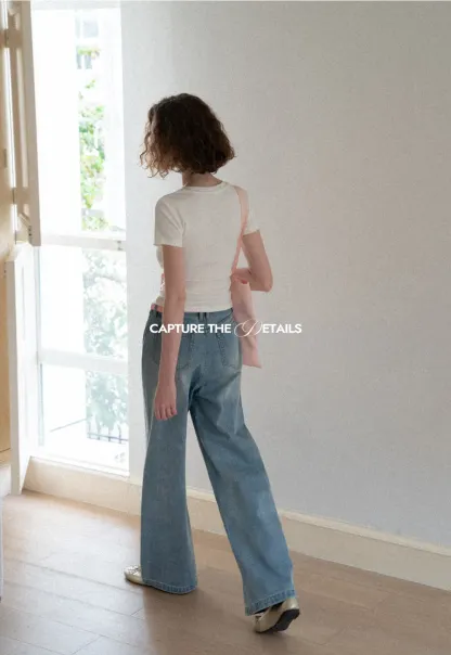 Slim Fit Crew Neck Short Sleeve Tshirt