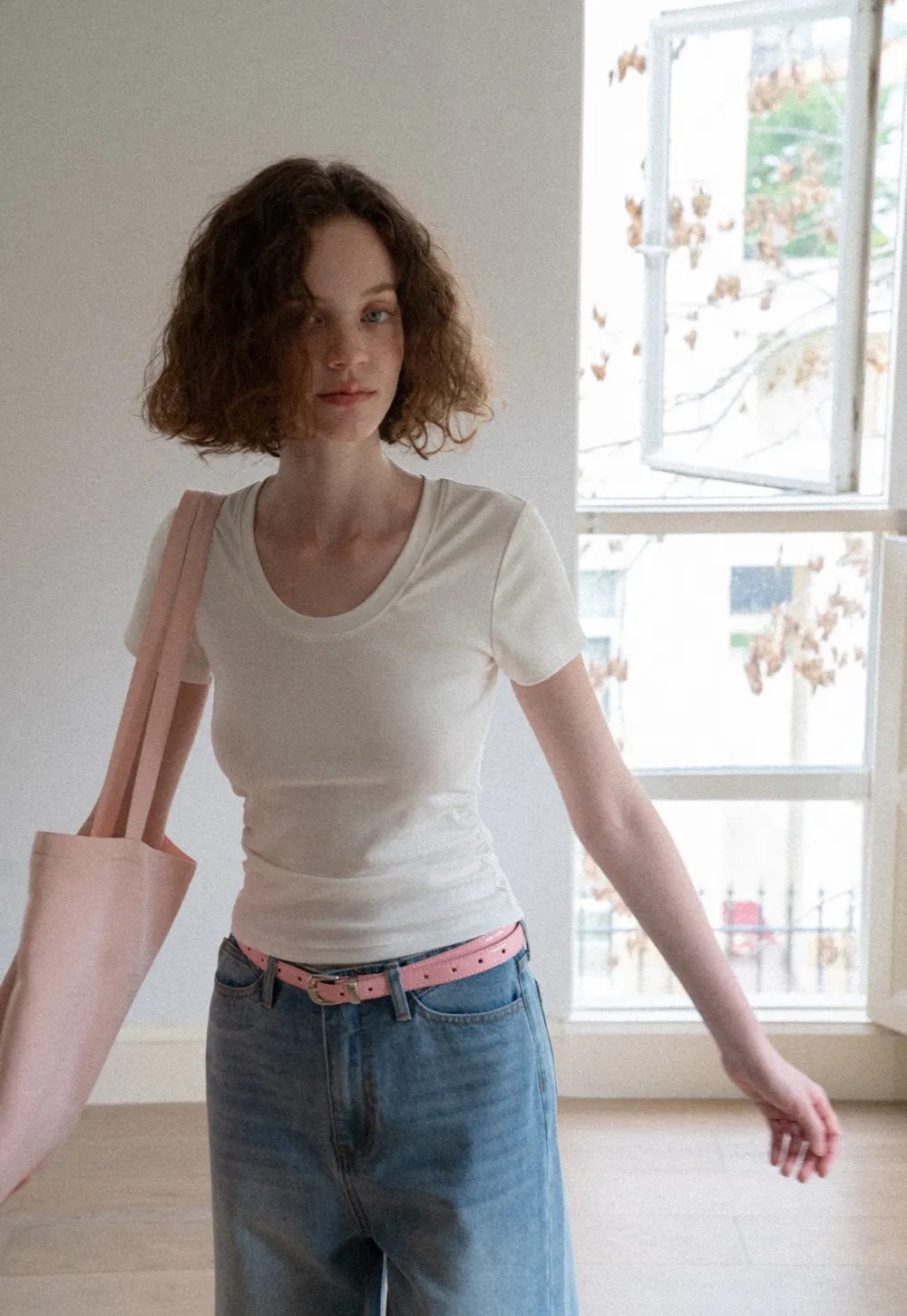 Slim Fit Crew Neck Short Sleeve Tshirt