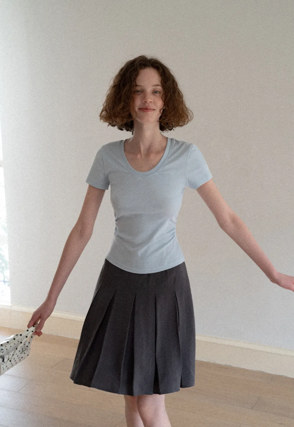 Slim Fit Crew Neck Short Sleeve Tshirt