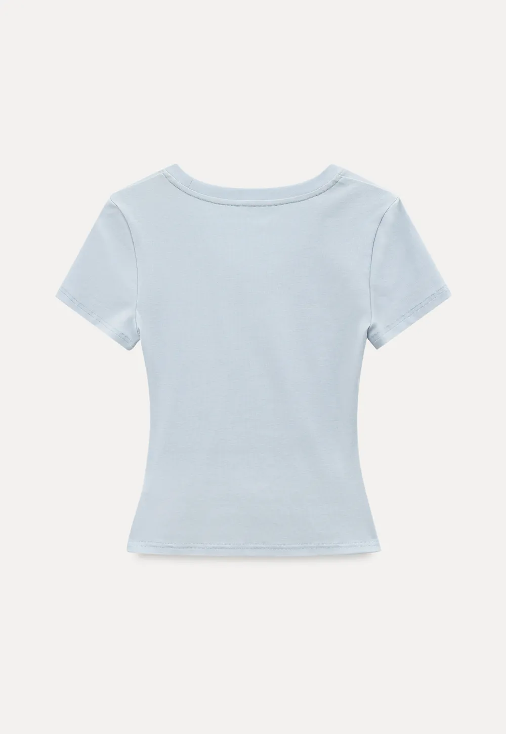 Slim Fit Crew Neck Short Sleeve Tshirt