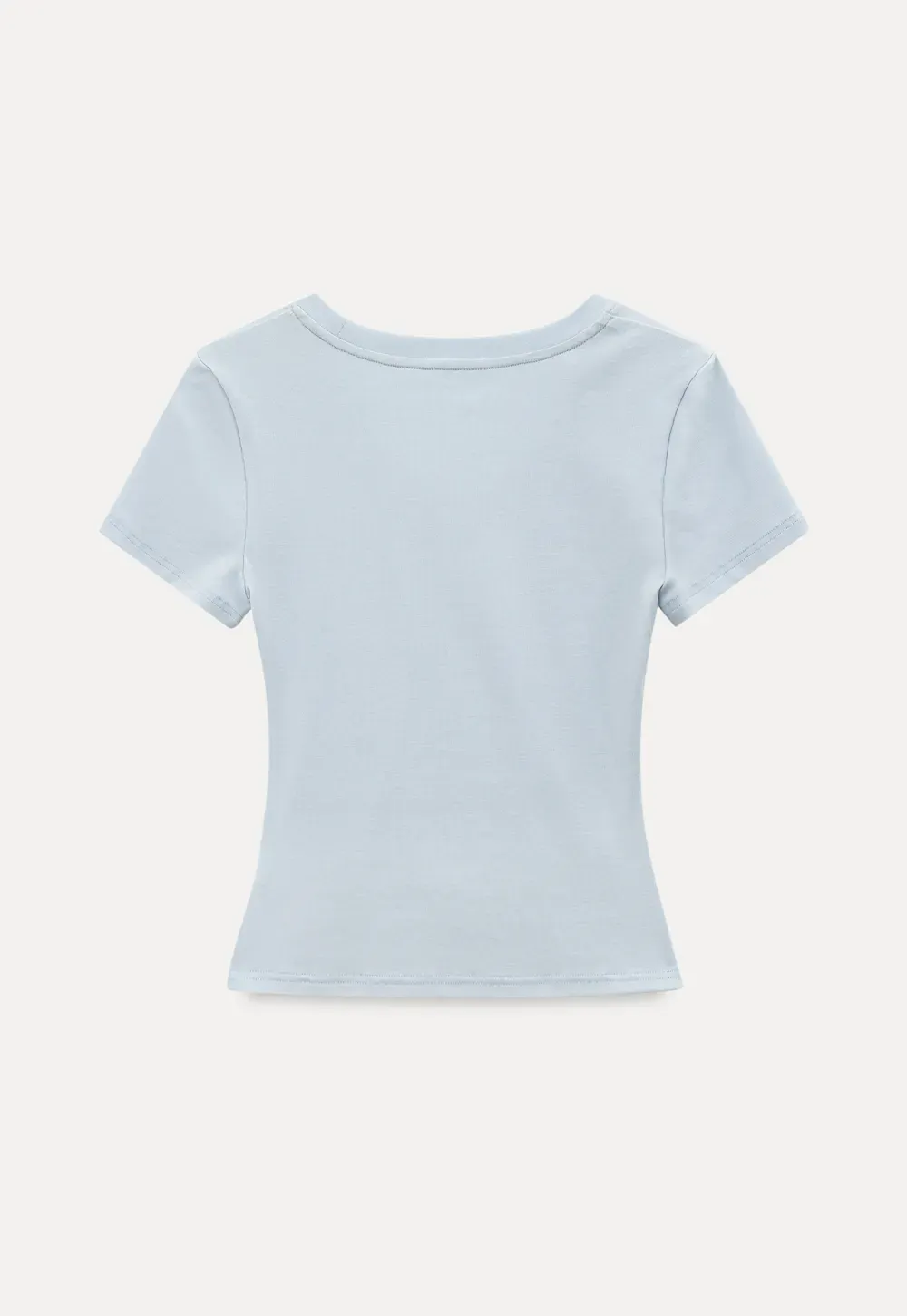 Slim Fit Crew Neck Short Sleeve Tshirt