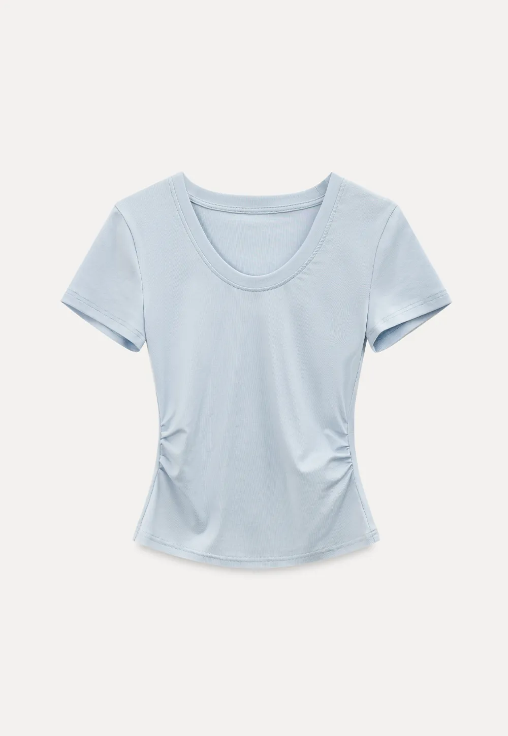 Slim Fit Crew Neck Short Sleeve Tshirt