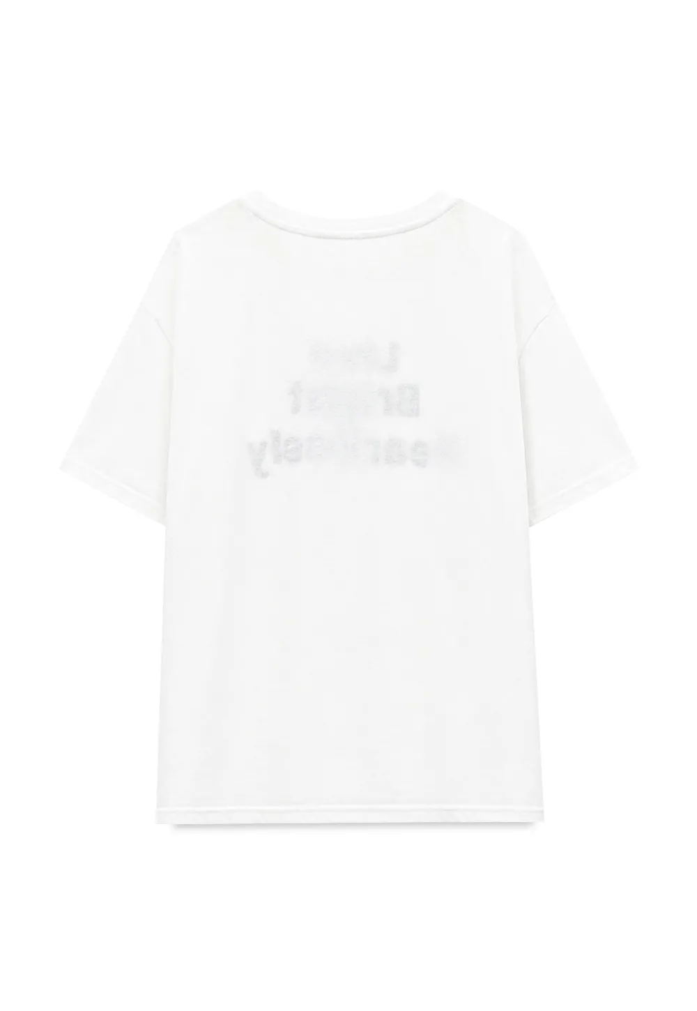 Oversized Graphic Print Crewneck T Shirt
