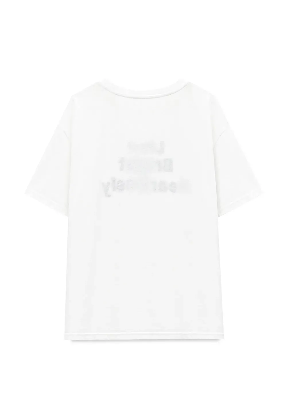 Oversized Graphic Print Crewneck T Shirt