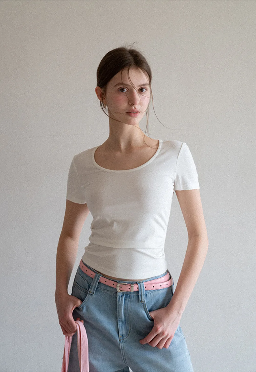 Short Sleeve Crew Neck T Shirt