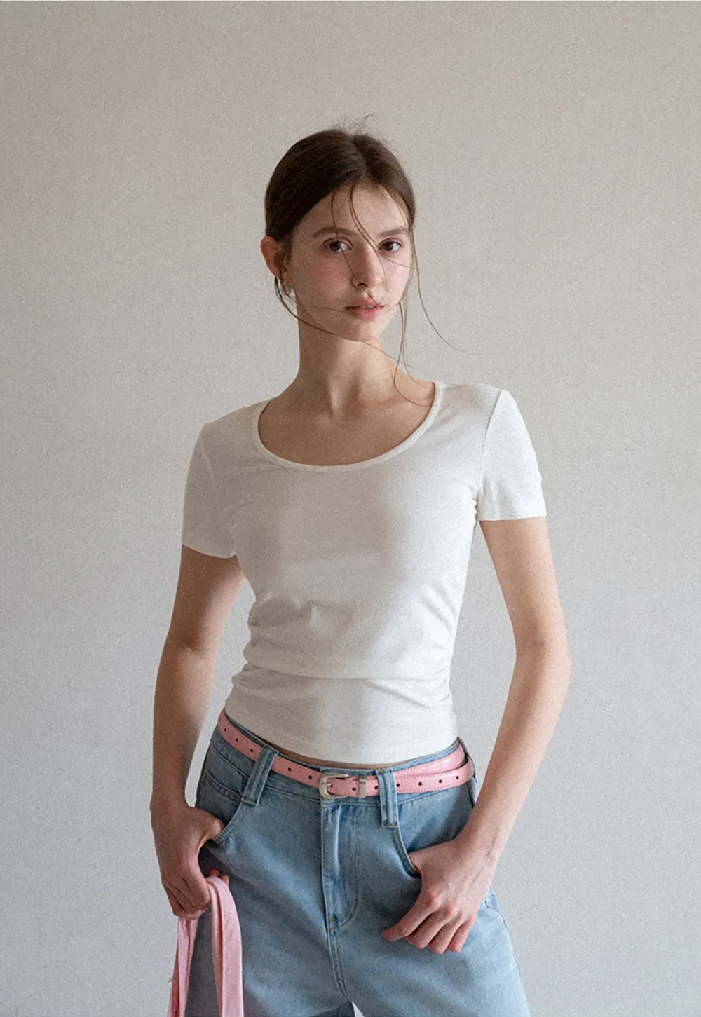 Short Sleeve Crew Neck T Shirt