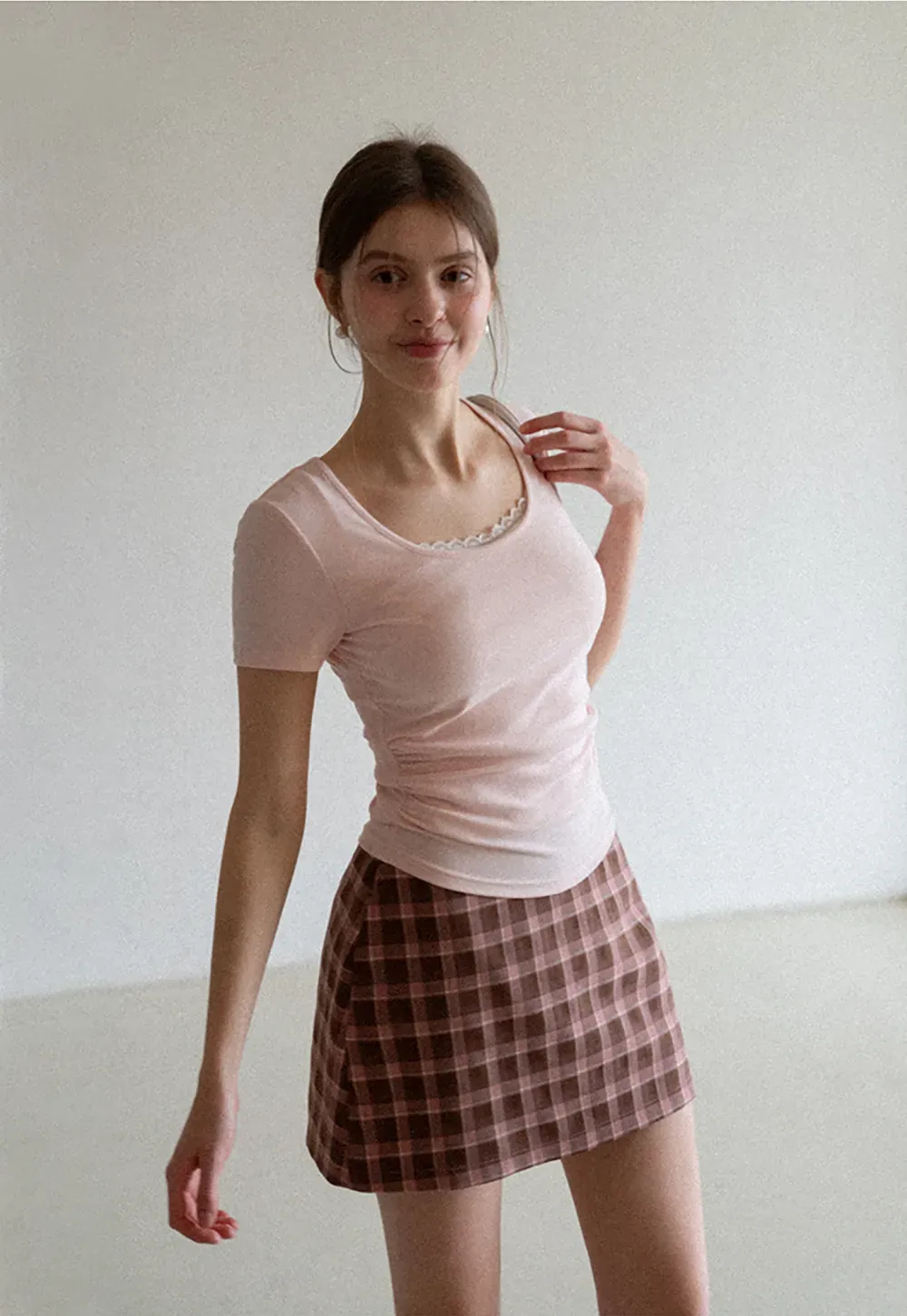 Short Sleeve Crew Neck T Shirt