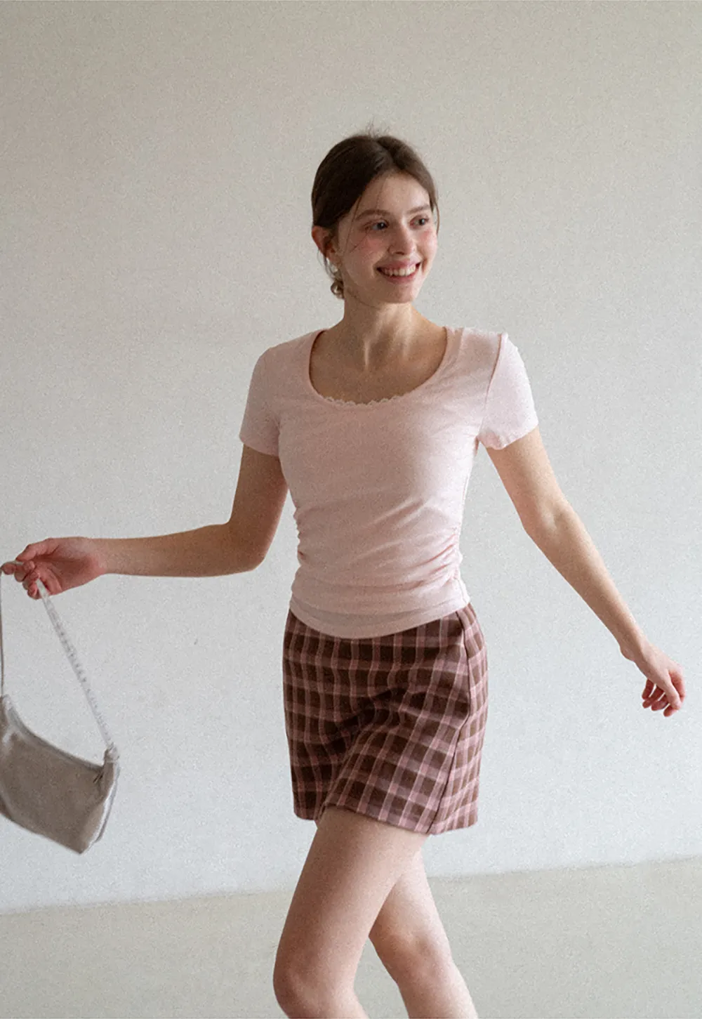 Short Sleeve Crew Neck T Shirt