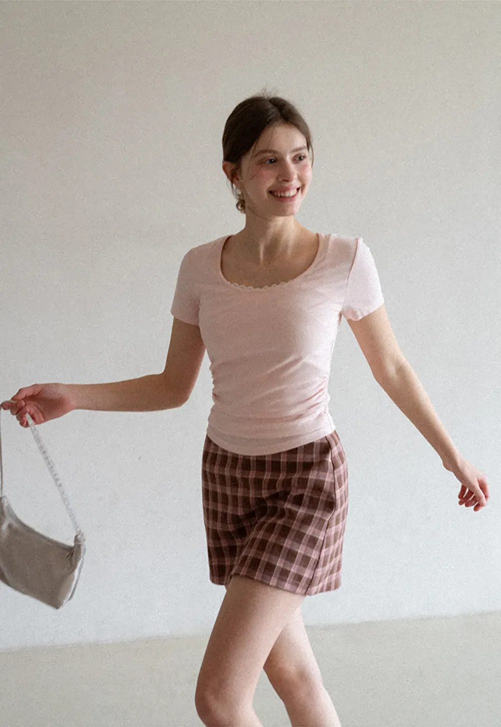 Short Sleeve Crew Neck T Shirt