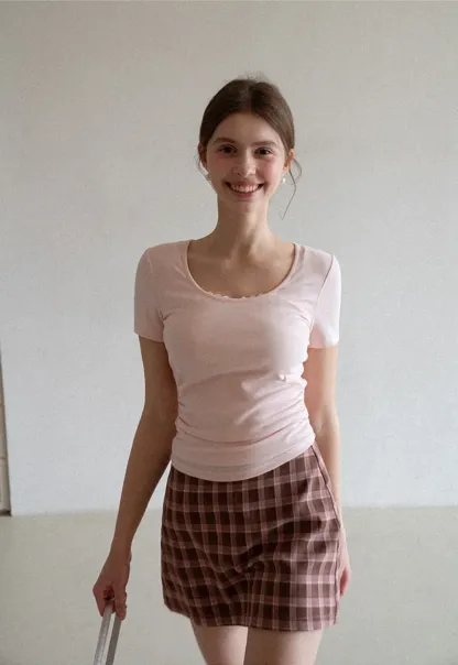 Short Sleeve Crew Neck T Shirt