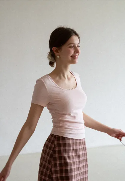 Short Sleeve Crew Neck T Shirt