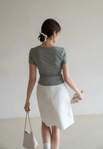 Short Sleeve Crew Neck T Shirt