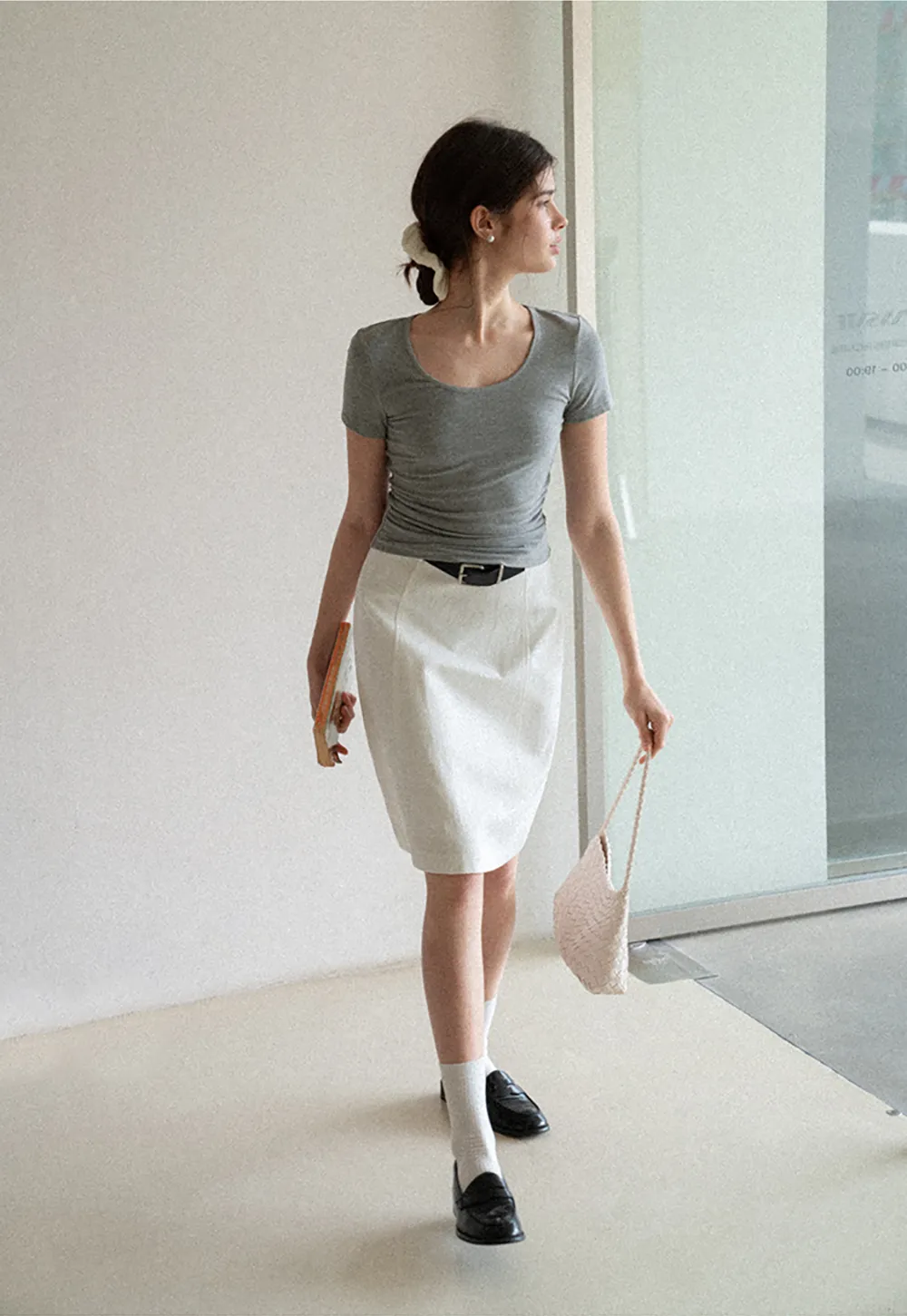 Short Sleeve Crew Neck T Shirt