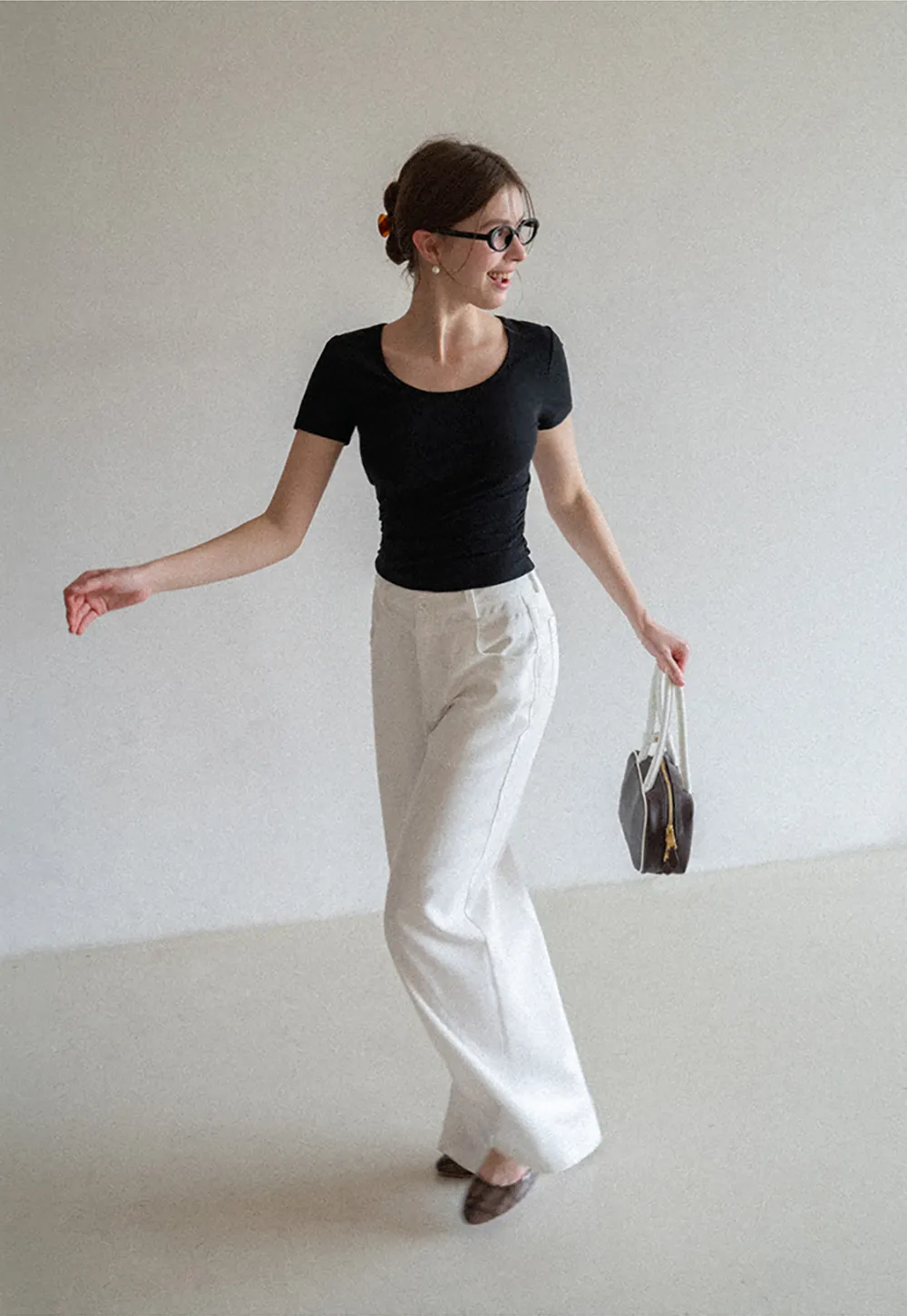 Short Sleeve Crew Neck T Shirt