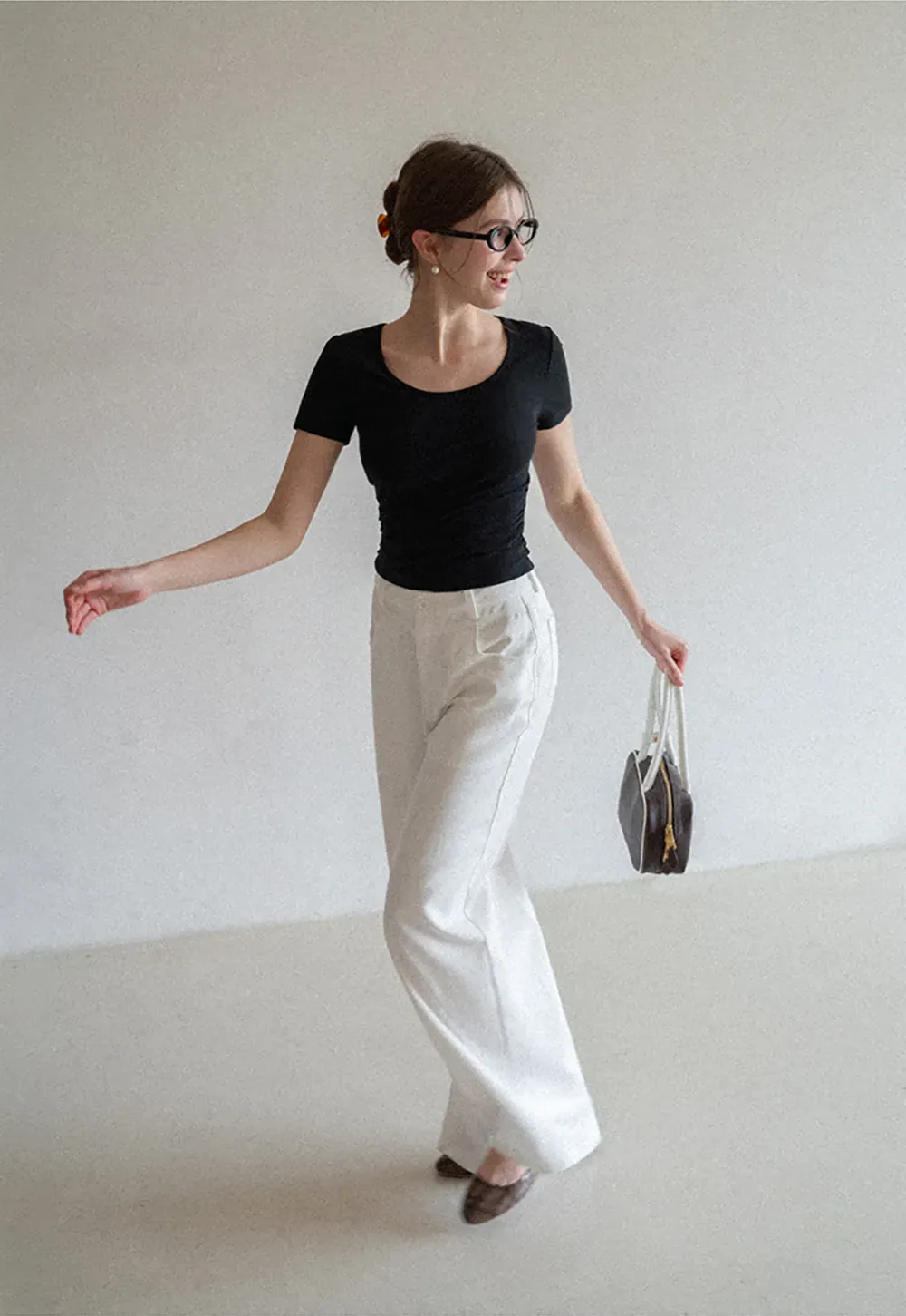 Short Sleeve Crew Neck T Shirt