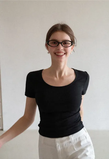 Short Sleeve Crew Neck T Shirt