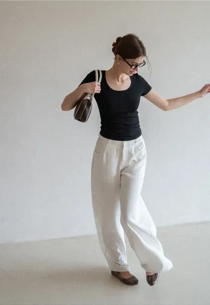 Short Sleeve Crew Neck T Shirt