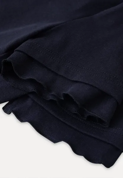 Short Sleeve T Shirt with Asymmetrical neckline