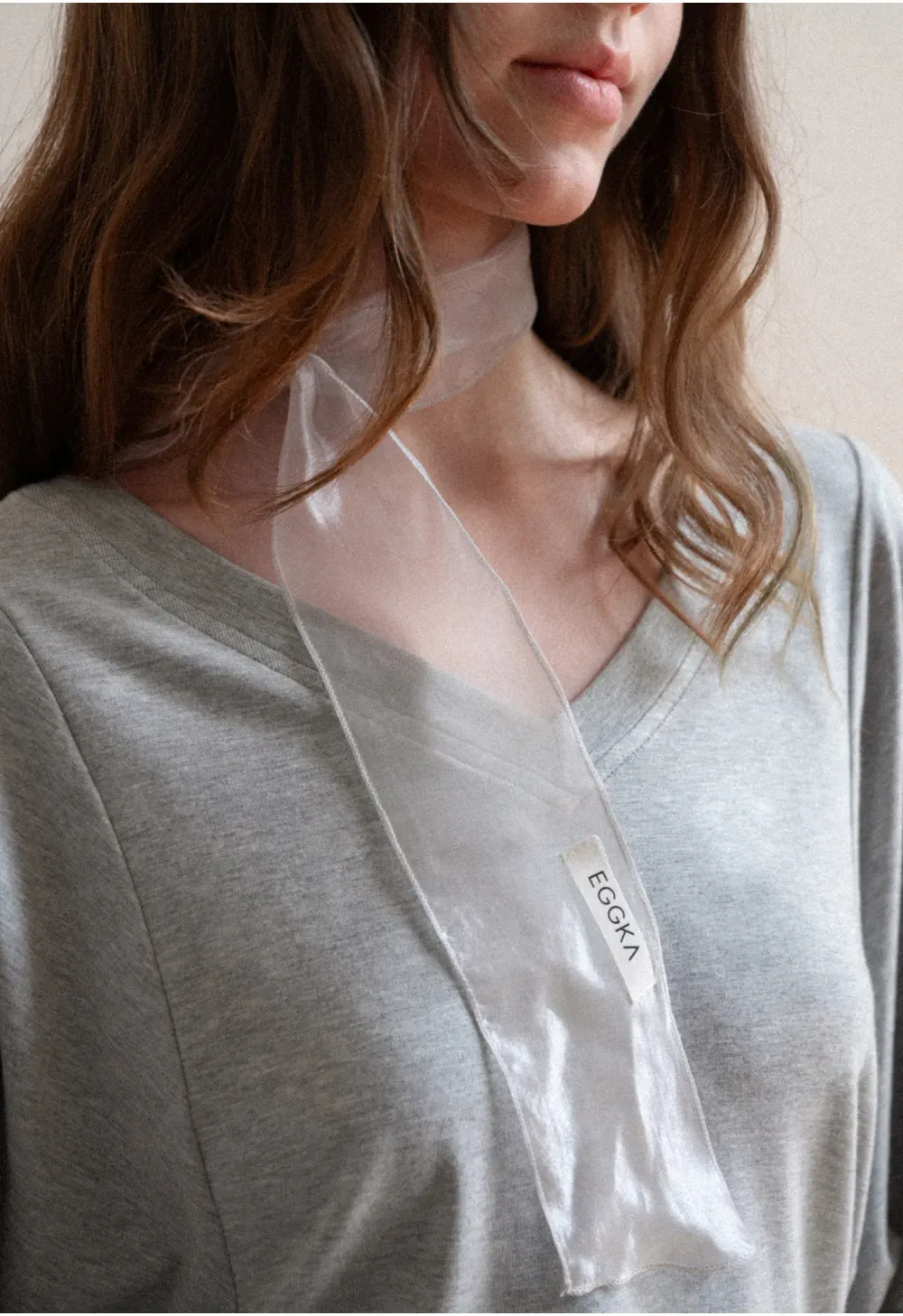 V neck short sleeve relaxed fit t shirt