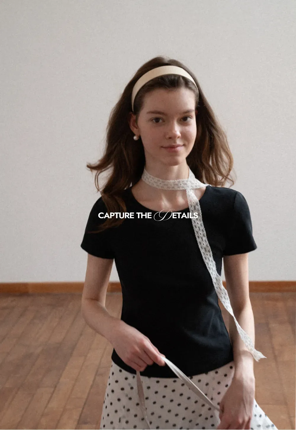 Short Sleeve T Shirt with Back Cutout Detail