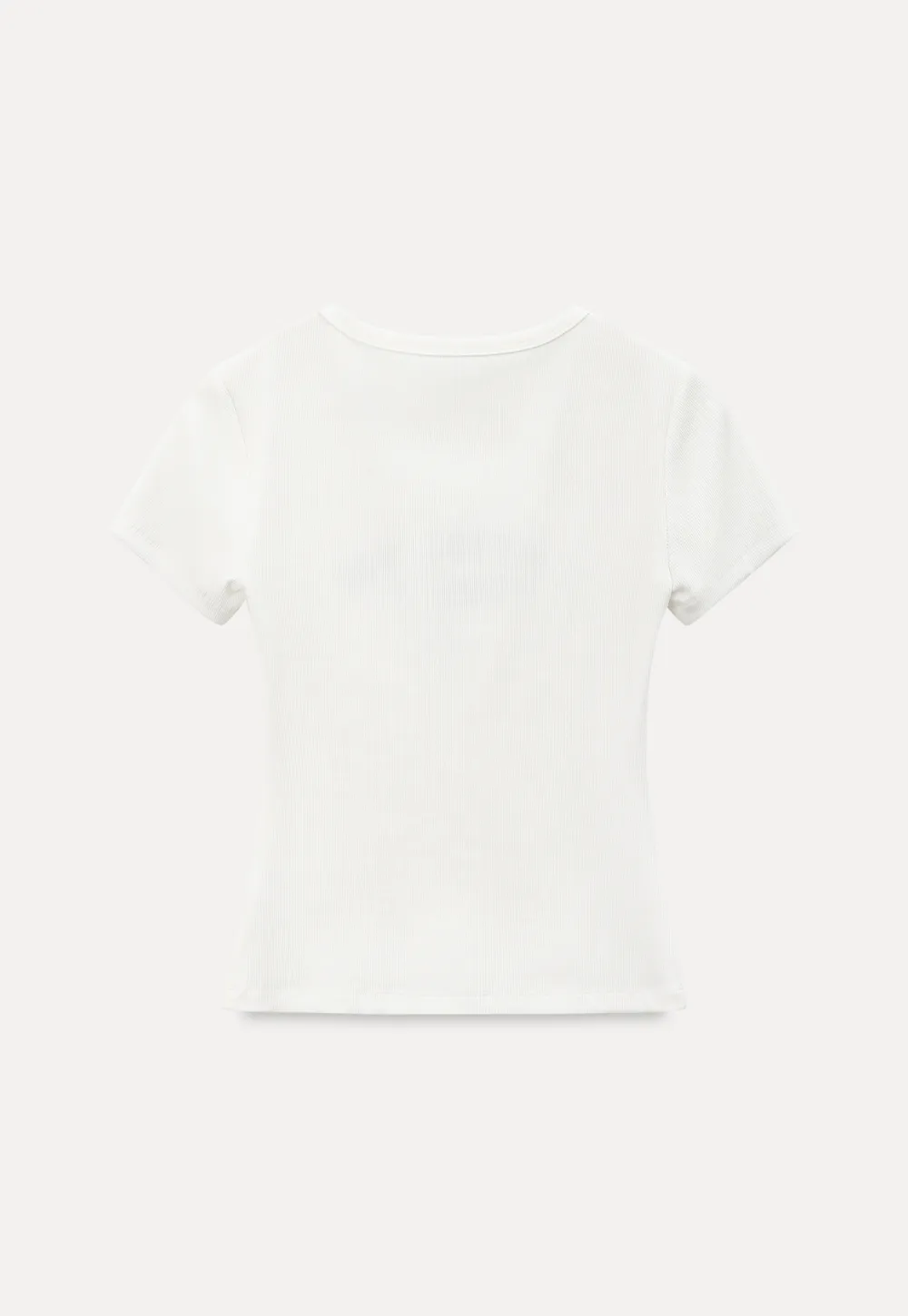 Optimism Printed Crewneck Short Sleeve T Shirt