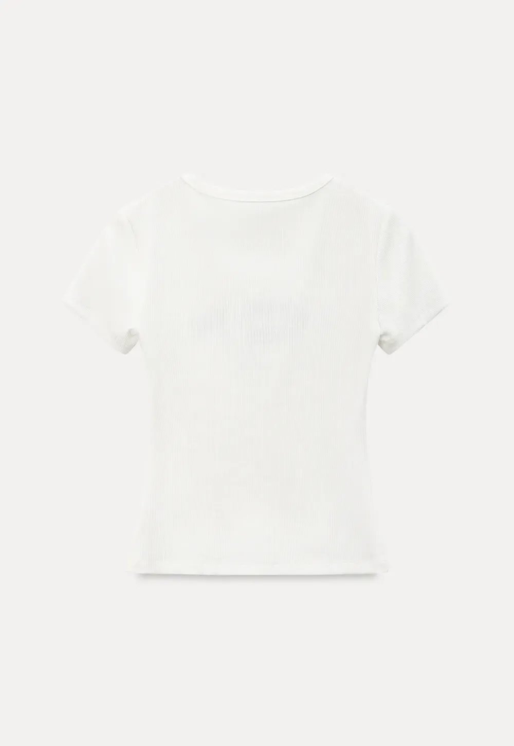 Optimism Printed Crewneck Short Sleeve T Shirt