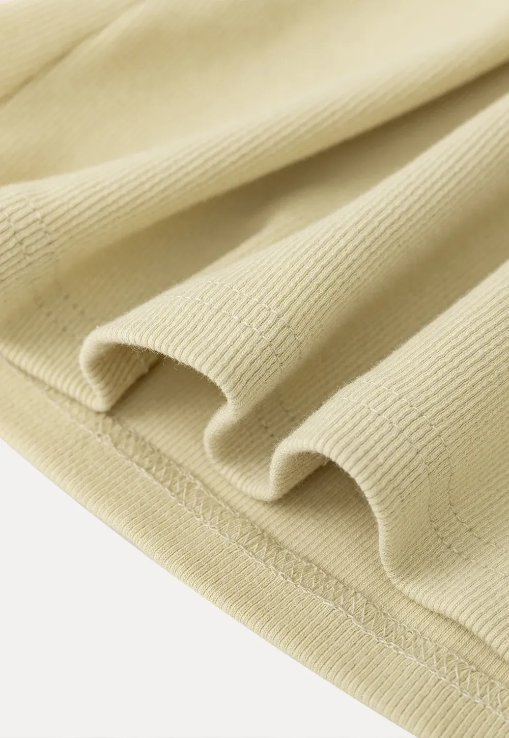 Lace Trim Layered Hem Short Sleeve T Shirt