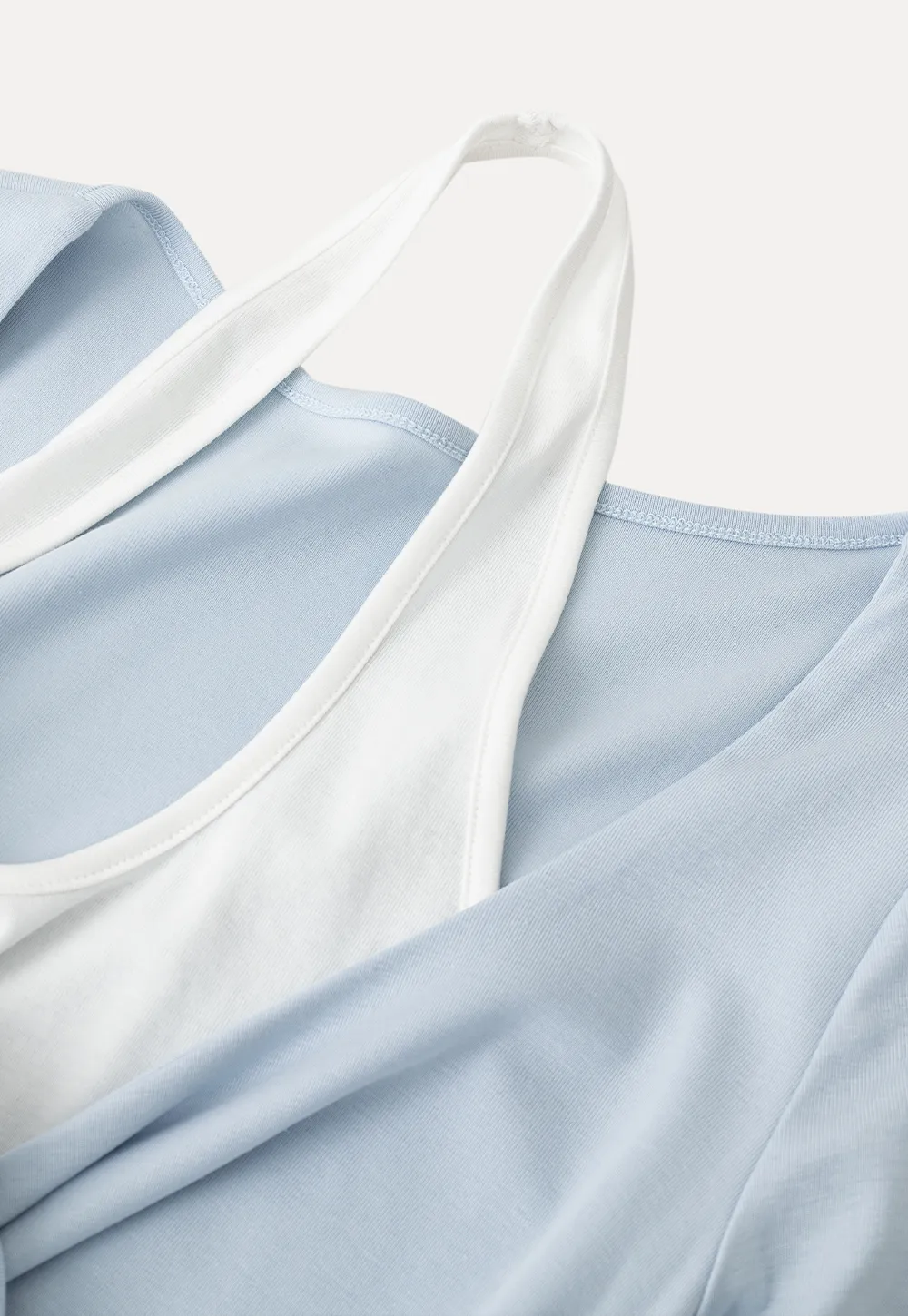 Short Sleeve Top with Front Bow Detail