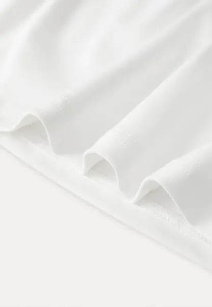 Short Sleeve Top with Front Bow Detail