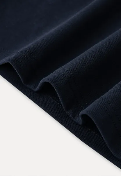 V neck short sleeve top with front knot detail