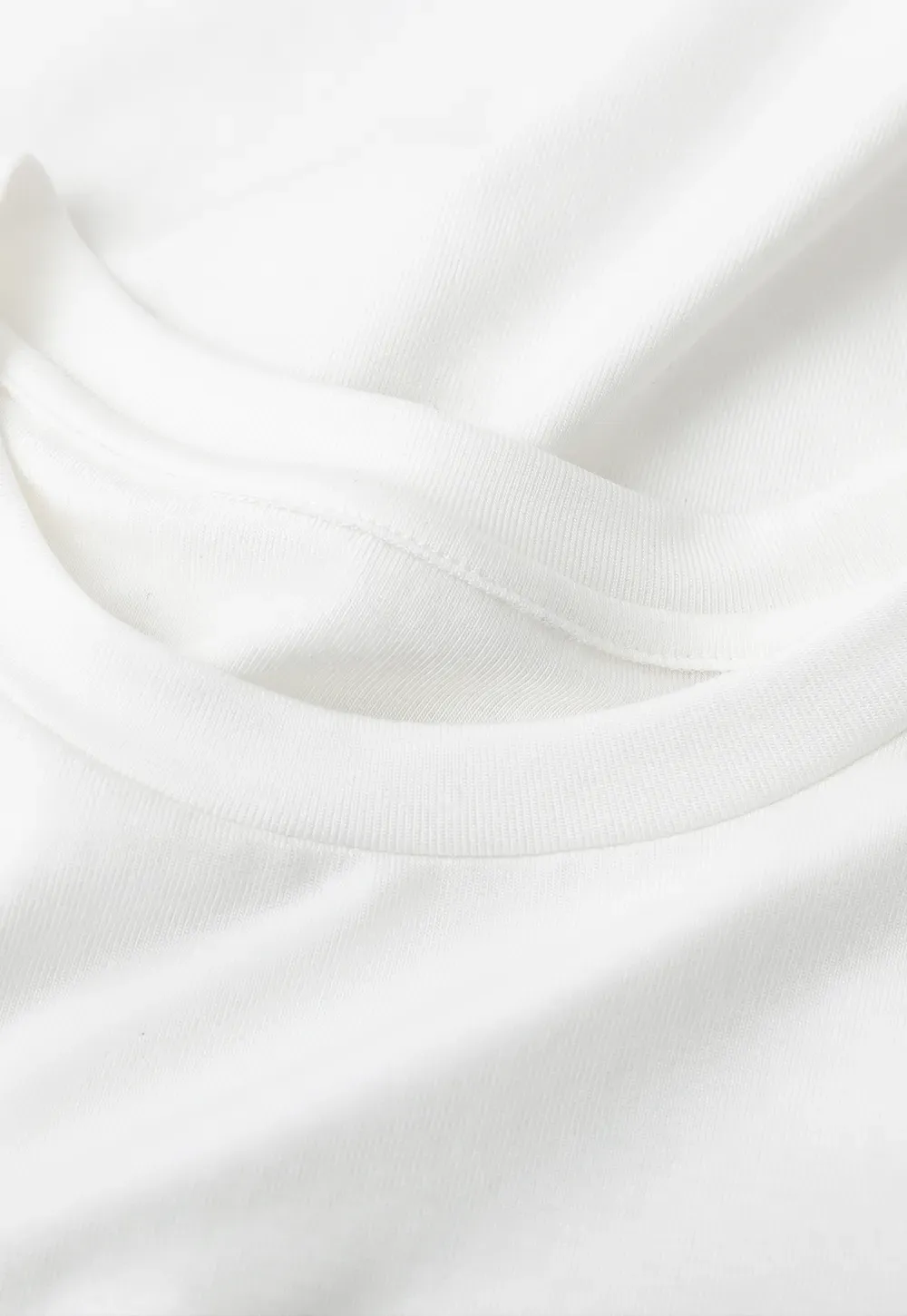 Polka Dot Mesh Panel Short Sleeve T Shirt